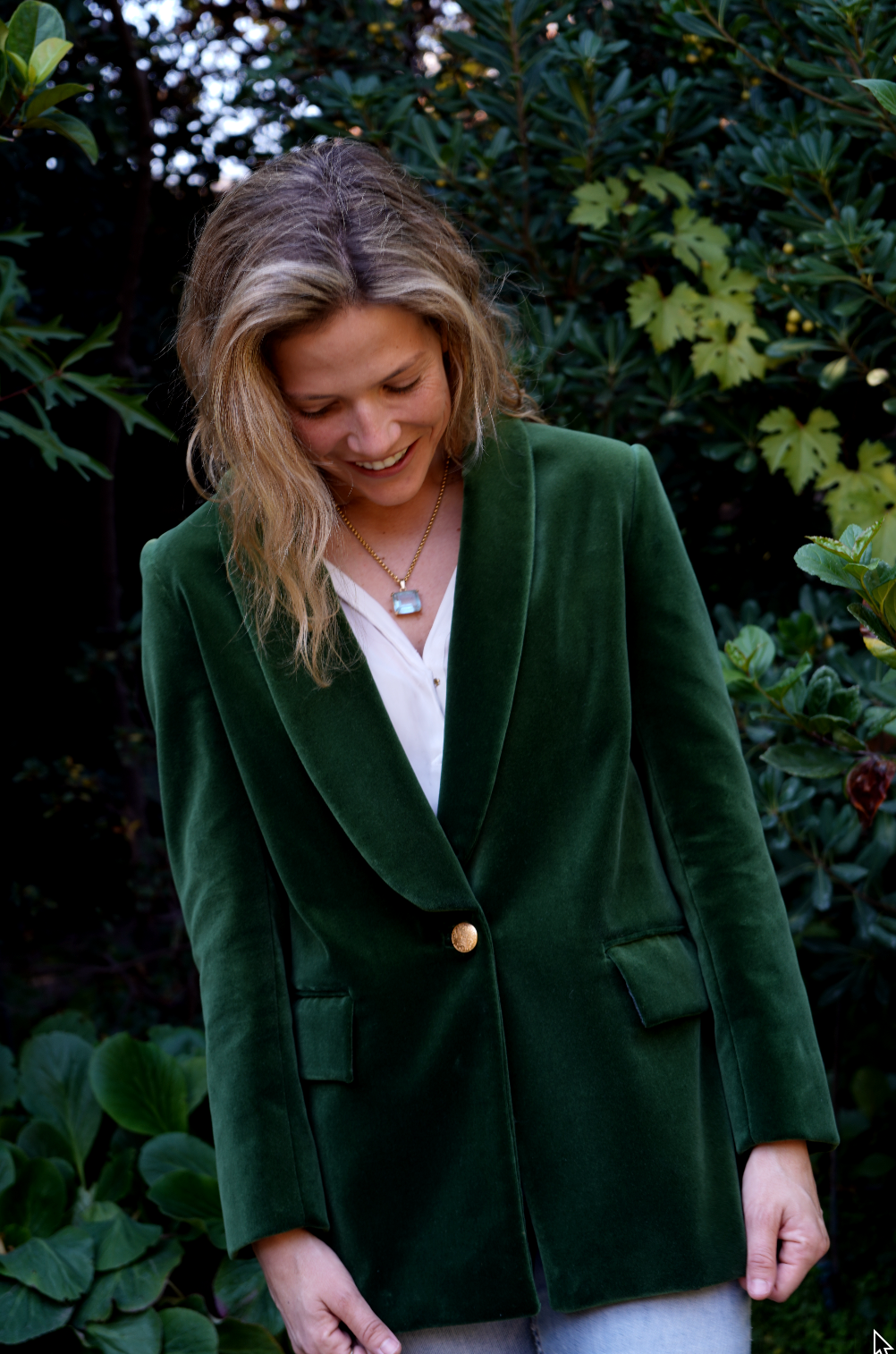 ALL VELVET /  GREEN BLAZER