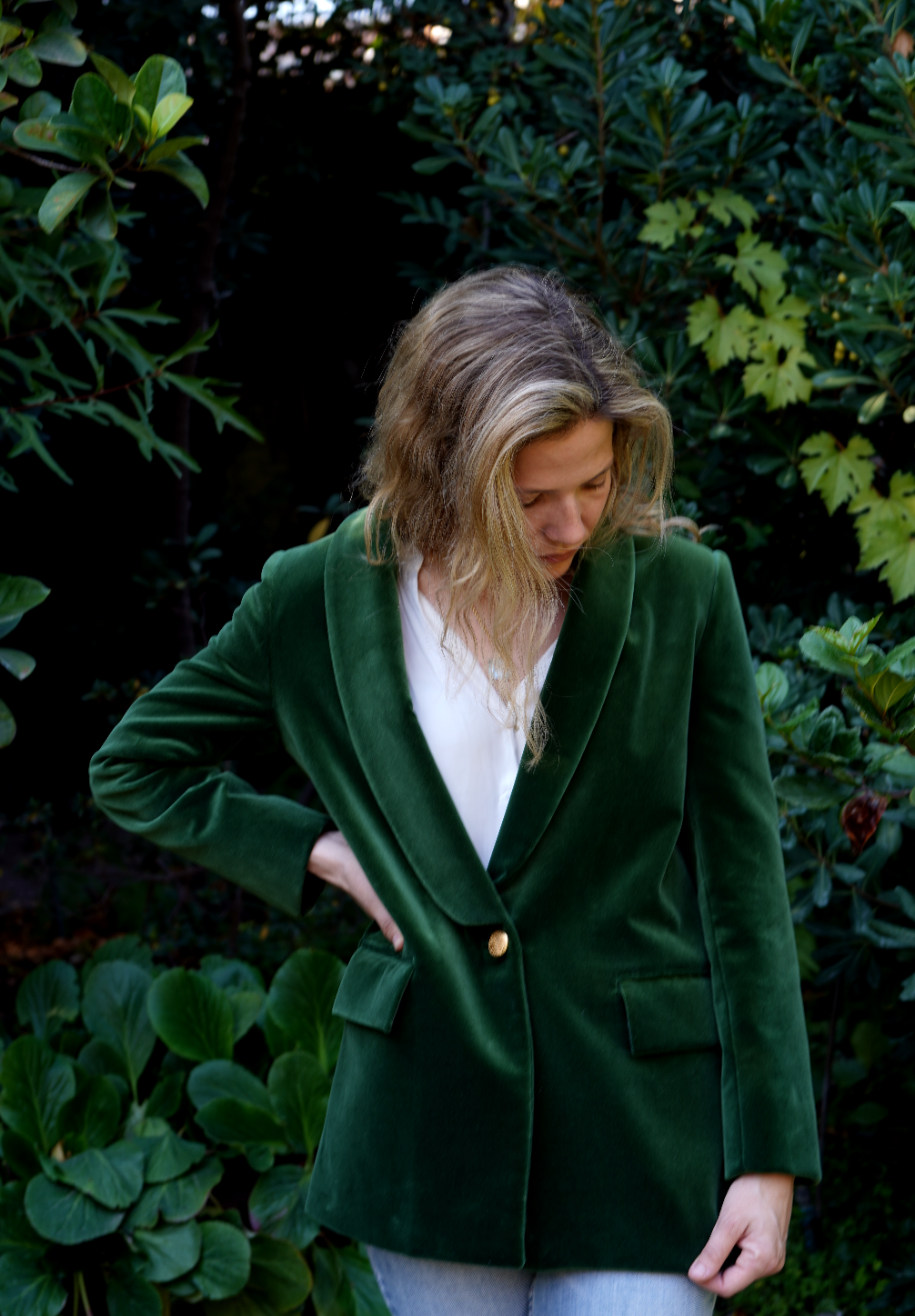 ALL VELVET /  GREEN BLAZER